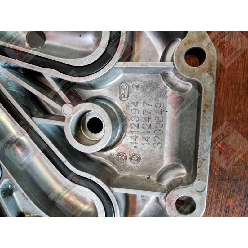 Tapa Cubierta Enfriador De Aceite Motor Mercedes Benz Om 904