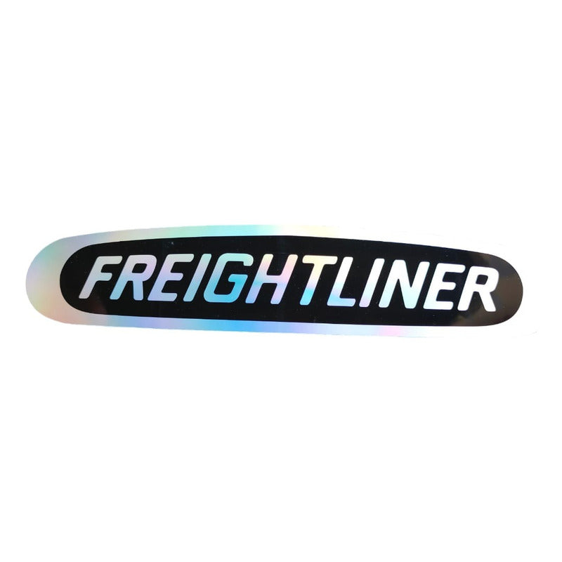 3 Calcomanias Logo Vinil Freightliner Etiqueta 40 Cm Emblema