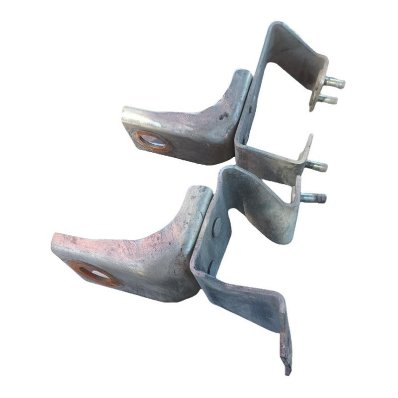 Base Soporte Silenciador Escape Isuzu Elf 400 450 500 Par
