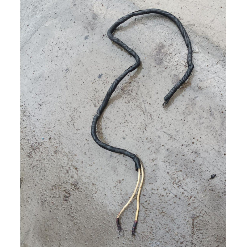 Cable Corriente Tierra Automotriz 1/2 Blanco