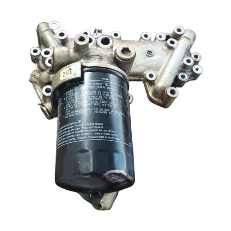 Base Soporte Tapa Cubierta Enfriador Aceite Filtro Hino