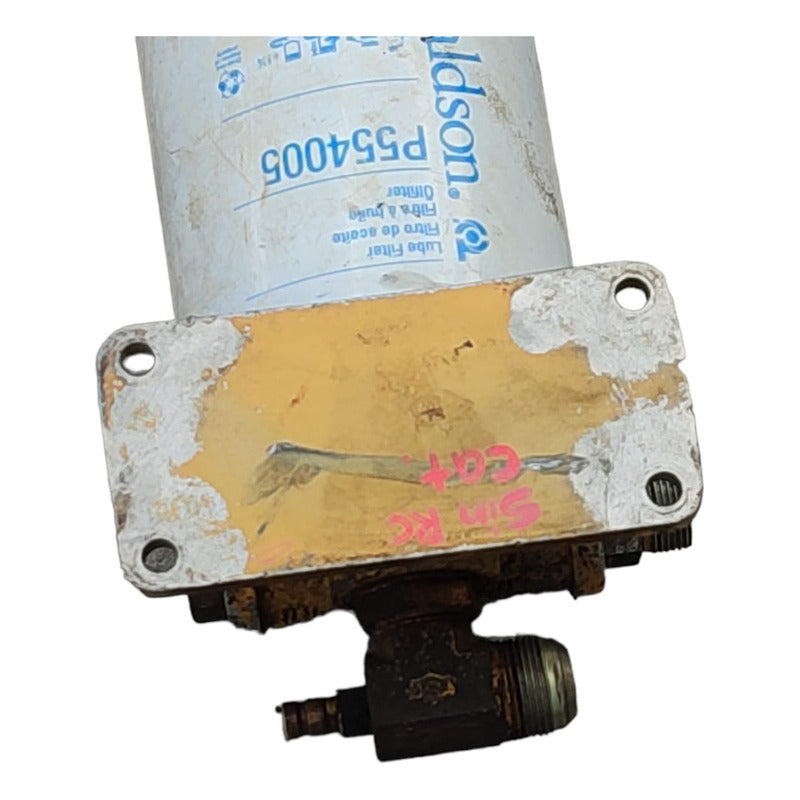 Base Soporte Filtro Diesel Combustible Caterpillar Volvo