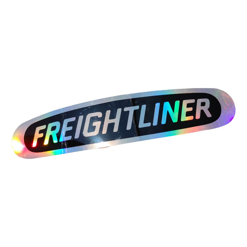 3 Calcomanias Logo Vinil Freightliner Etiqueta 40 Cm Emblema