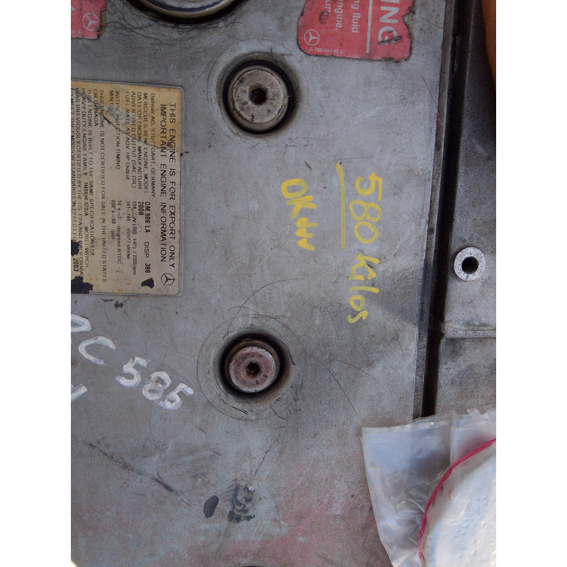 Motor Mercedes Benz Om 906 Arrancando