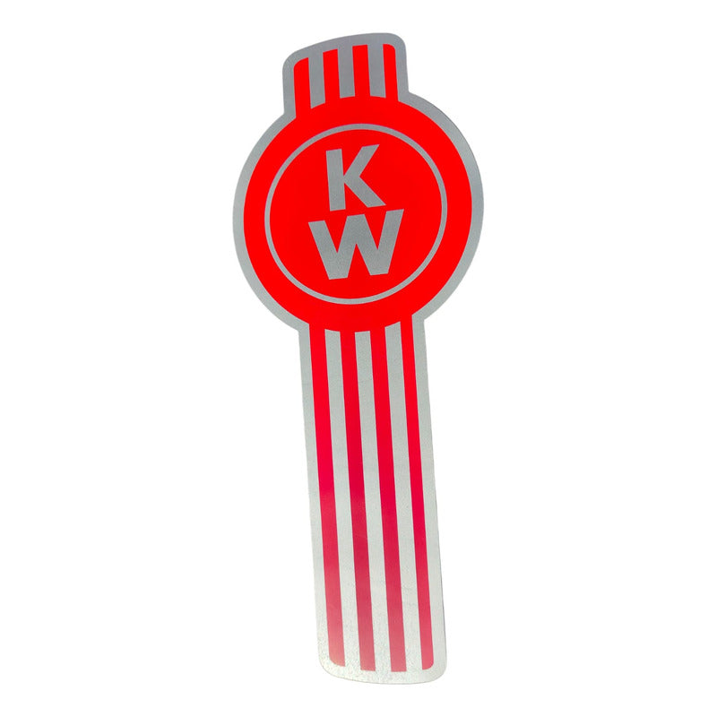 3 Calcomanias Logo Vinil Kenworth Etiqueta 24 Cm Emblema