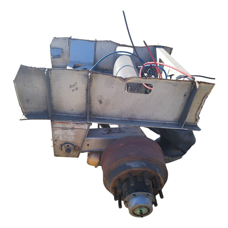 Eje Unemon Aire Gondola Plataforma Remolque Cama Baja Lowboy