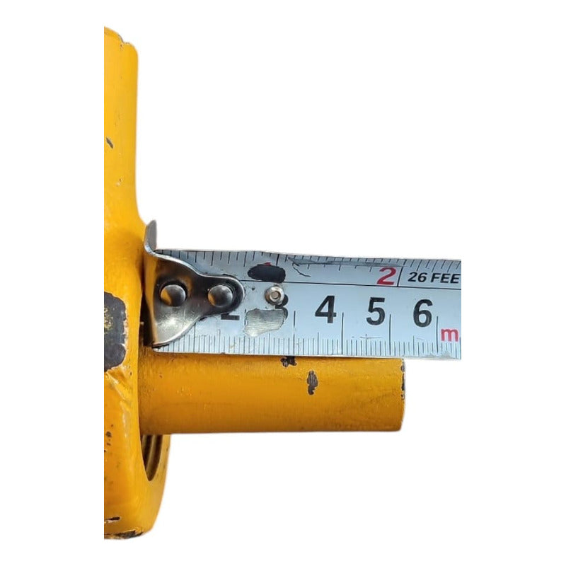 Codo Transferencia Salida Aceite Carter Bomba Caterpillar - Amarillo