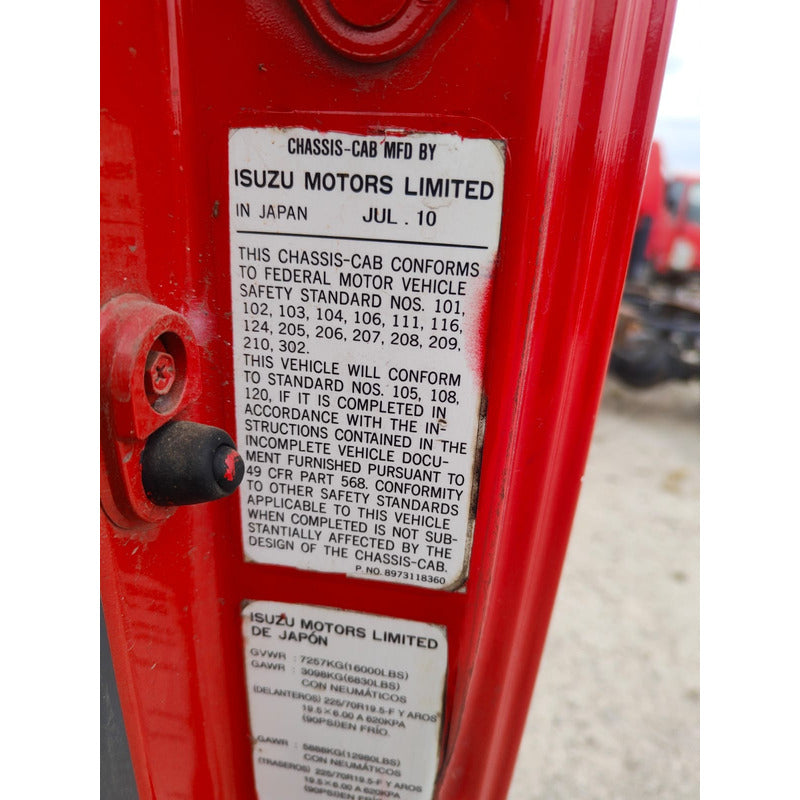 Isuzu Elf 500 600 Cabina