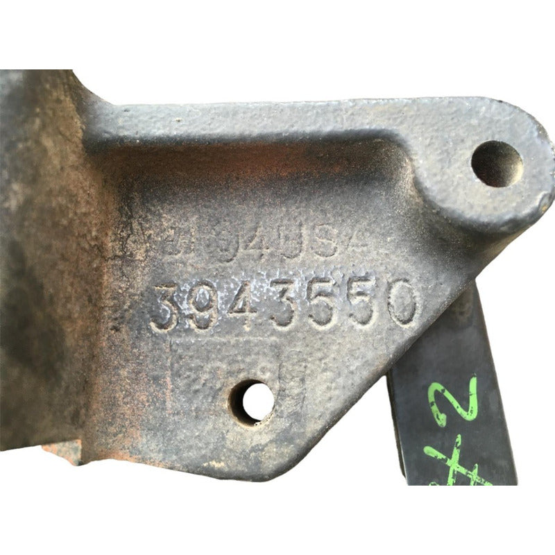 Caja Paso Termostato Agua Base Soporte Alternador Cummins