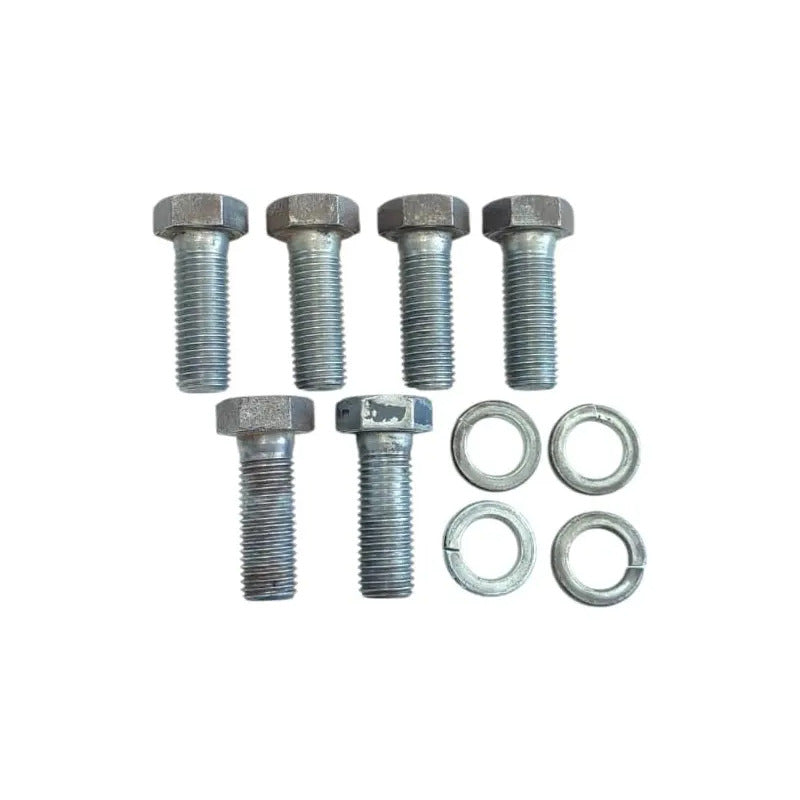 Tornillo Coraza Transmisión Motor J08e Hino 500 1524 6 Pzas Plateado