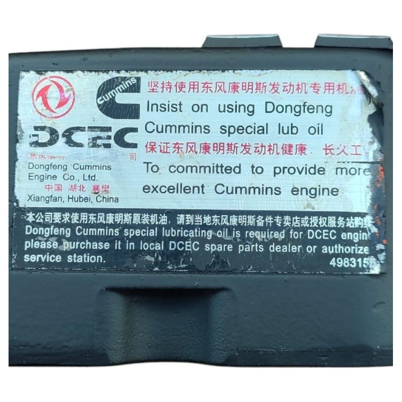 Tapa Punteria Motor Cummins 6bt 5.9l Serie B 4bt 3.9l