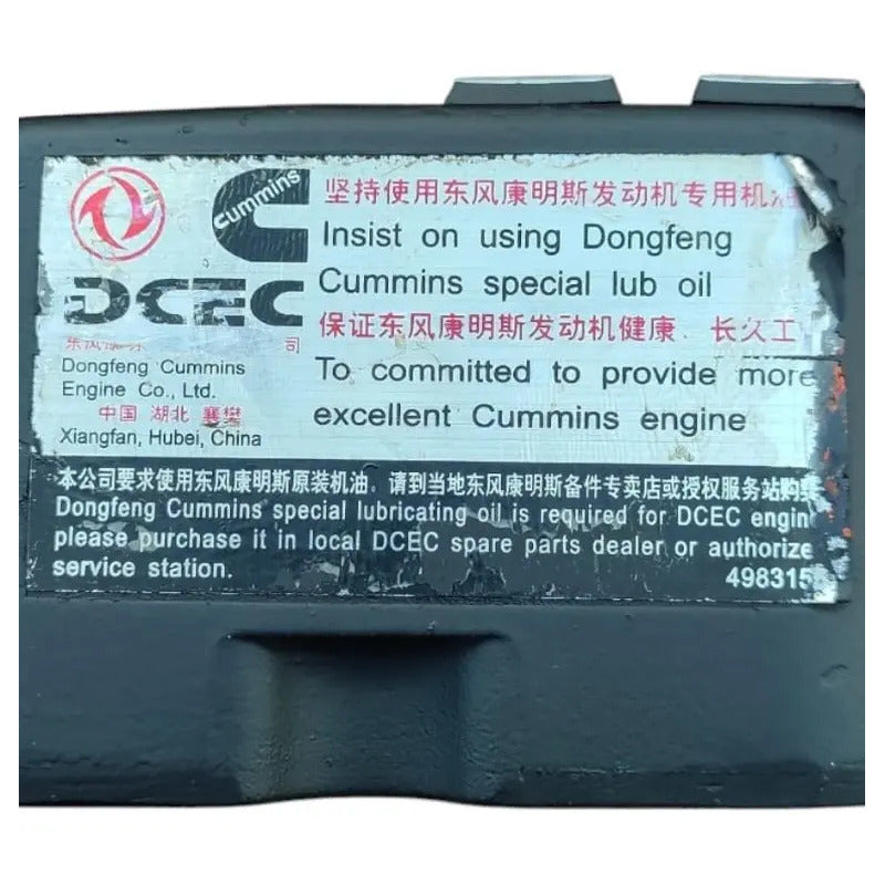 Tapa Punteria Motor Cummins 6bt 5.9l Serie B 4bt 3.9l