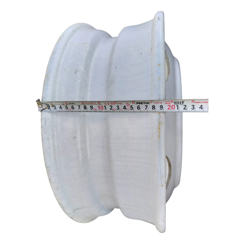 Rin 19.5 6 Birlos Camión Isuzu Elf Hino 300 - Blanco