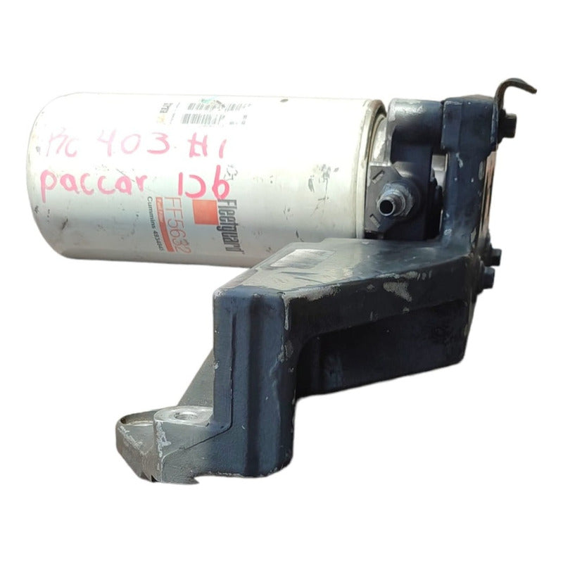 Base Soporte Filtro Diesel Purgador Paccar Px6 Cummins Isb
