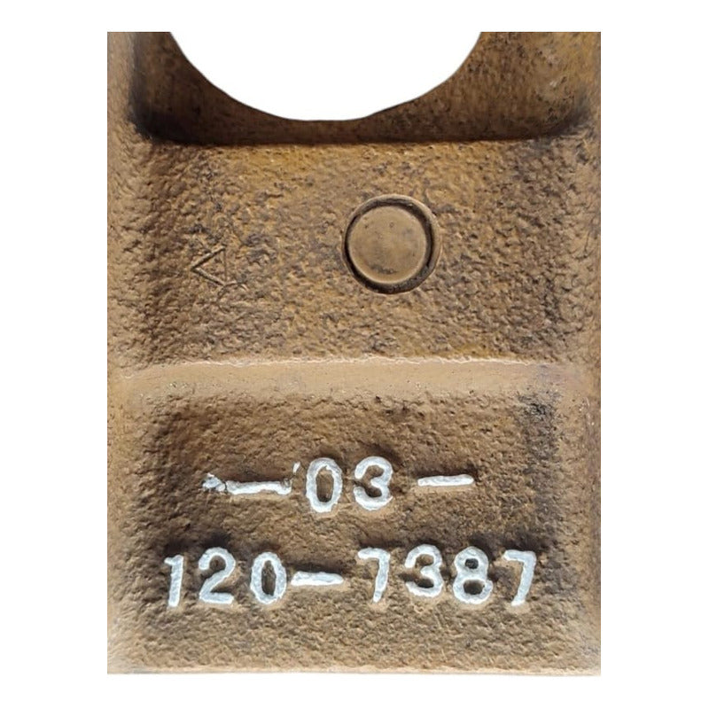 Soporte Base Tensor Banda Caterpillar 3126 M2 Fl70 Amarillo