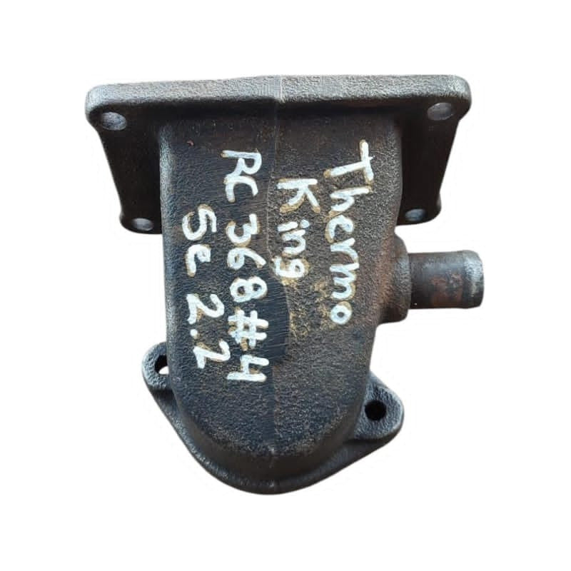 Tapa Codo Caja Termostato Agua Motor Thermoking Isuzu 2.2l Negro