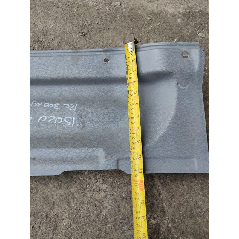 Plástico Cubierta Respaldo Cabina Isuzu Elf 300 400 Gris
