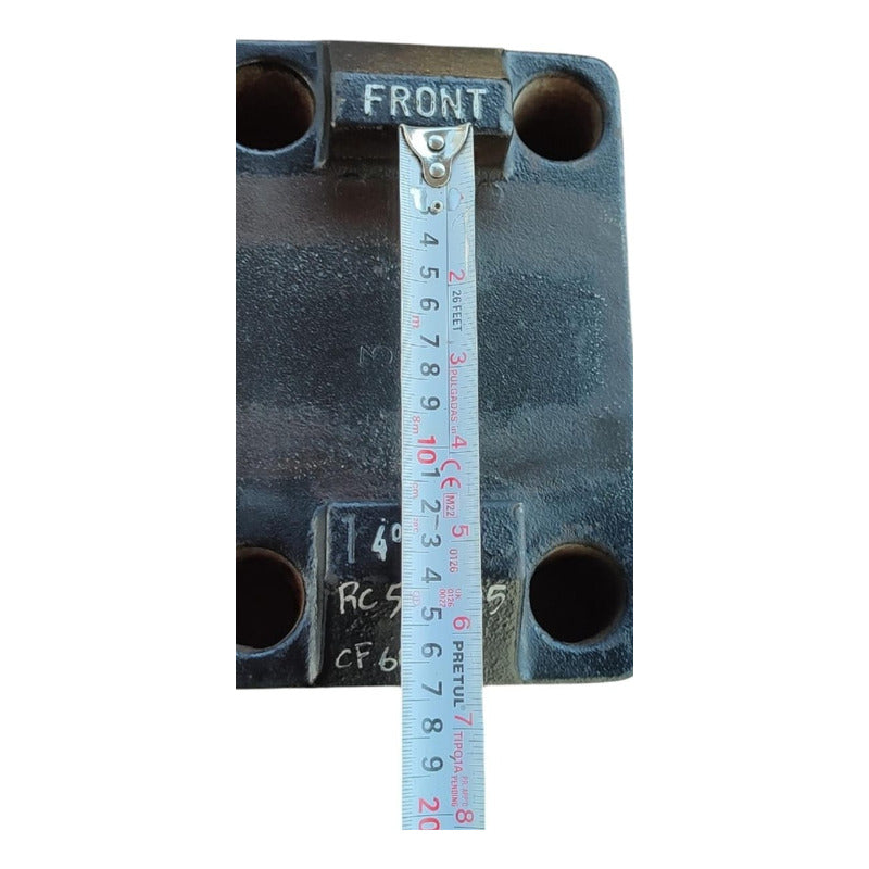 Soporte Placa Perno U 4 Grados Motor International Cf600 Par