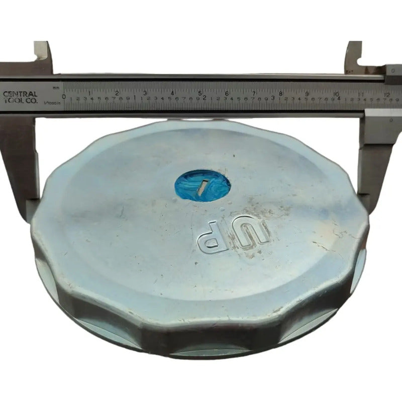 Tapon Tapa Tanque Diesel Combustible Hino 300 500 816 716 Plateado