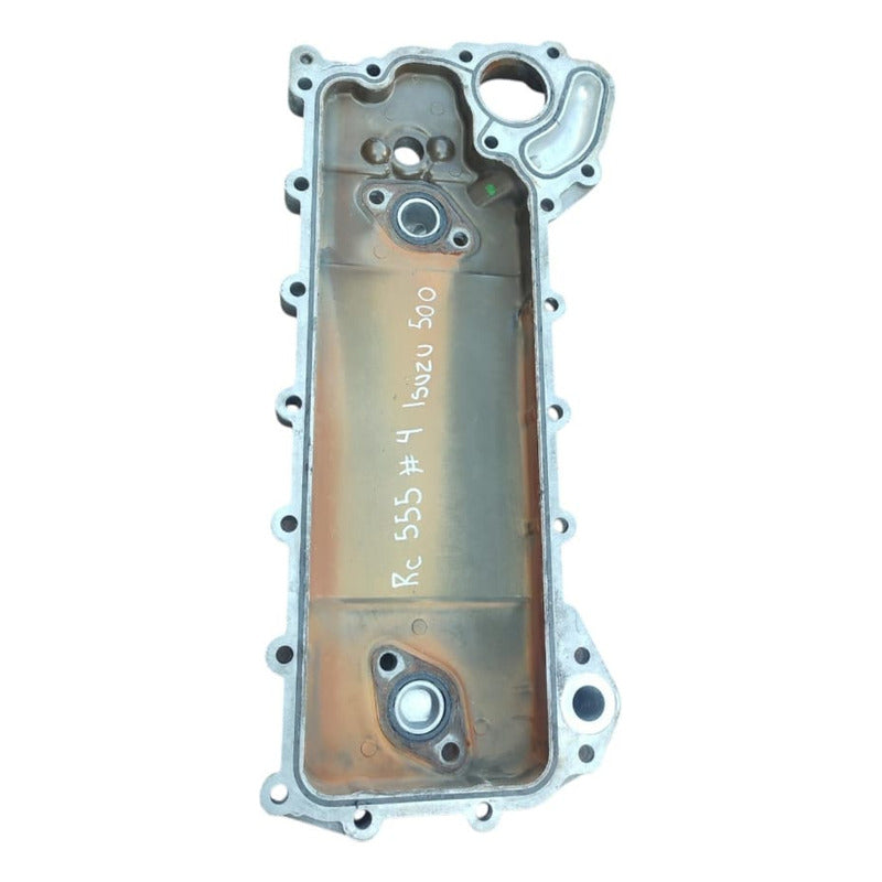 Base Tapa Enfriador Aceite Motor Isuzu 4hk1 Elf 400 450 500