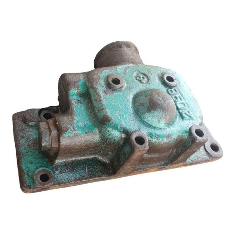 Caja Termostato Codo Agua Refrigerante Motor Diesel