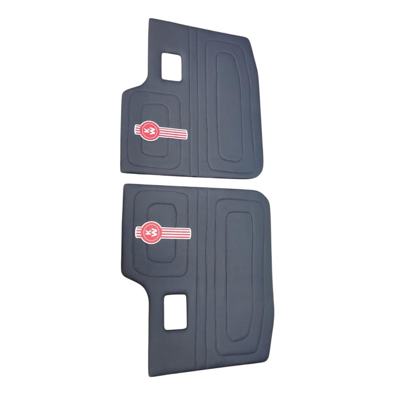 Tapa Panel Puerta Cabina Kenworth T300 T370 T600 Negro Par