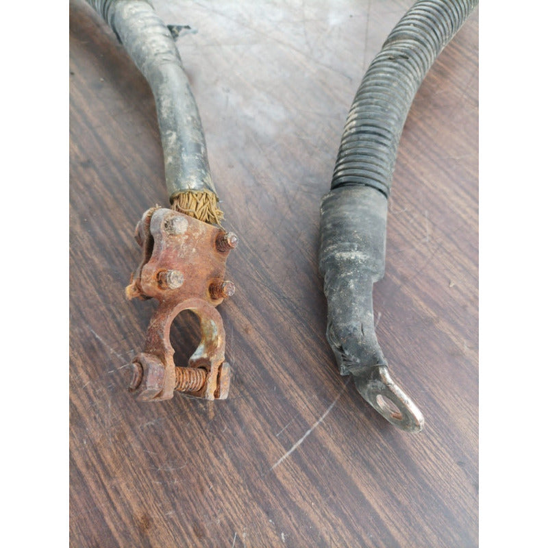 Cable Tierra 2 Pulgadas Automotriz Marcha Bateria 1.90mtros