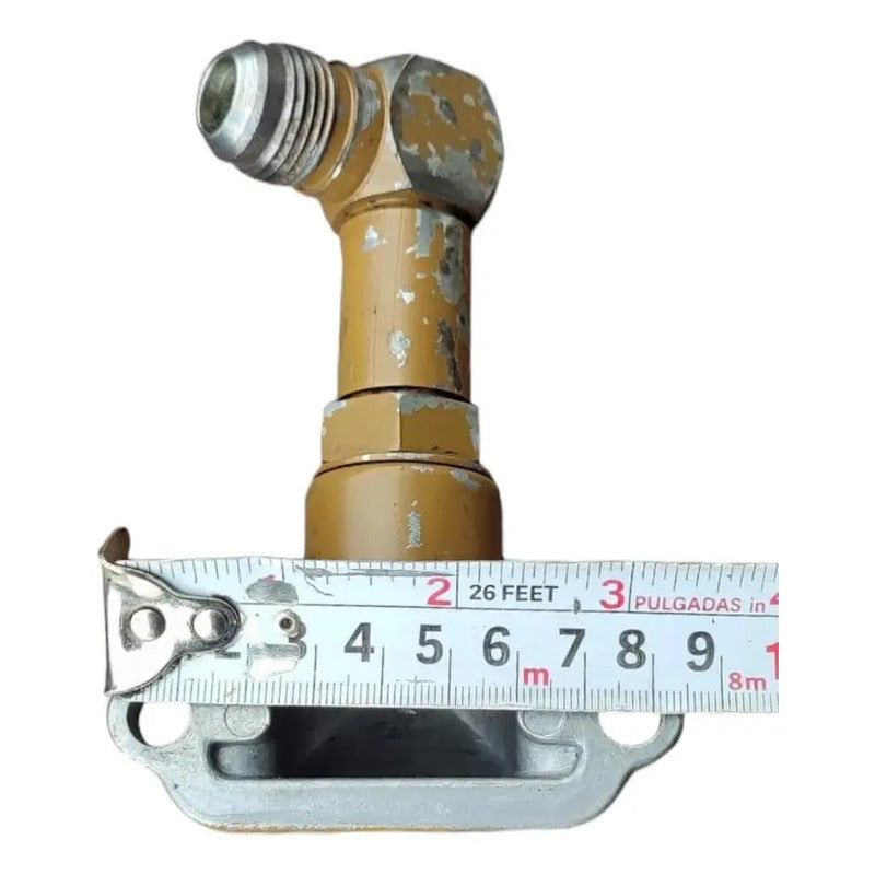 Conexion Codo Compresor Aire Motor Caterpillar 3126 Ocre