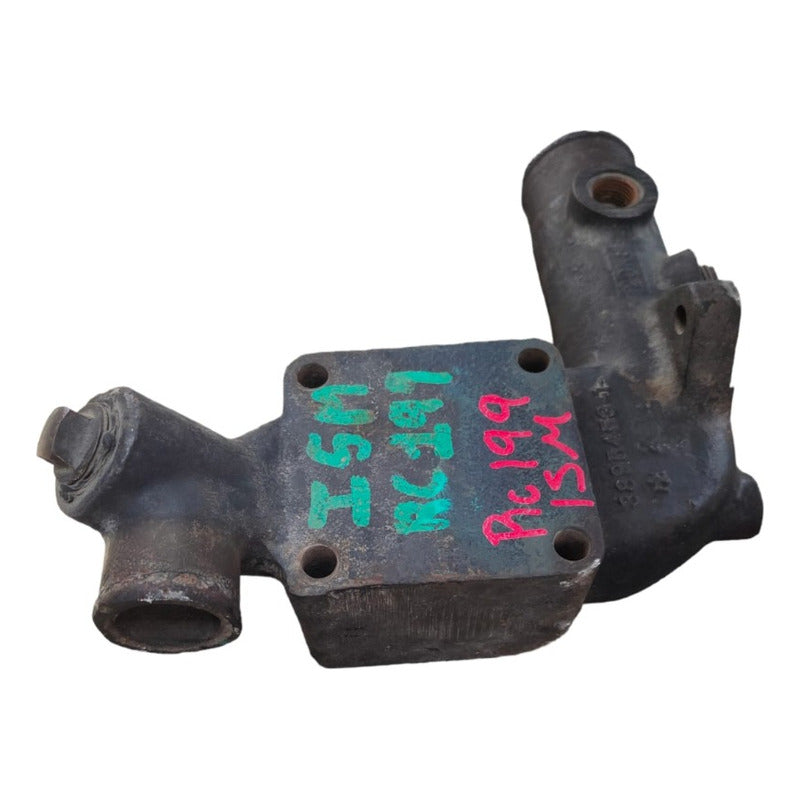 Caja Termostato Codo Tubo Motor Cummins Ism