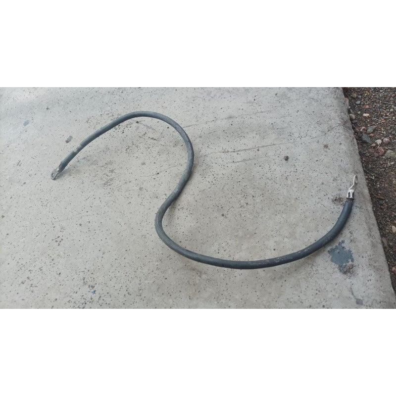 Cable Corriente Tierra Automotriz 11/2 Negro 1.27m