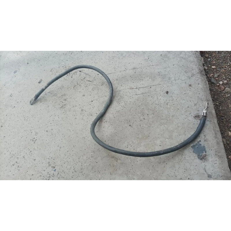 Cable Corriente Tierra Automotriz 11/2 Negro 1.27m
