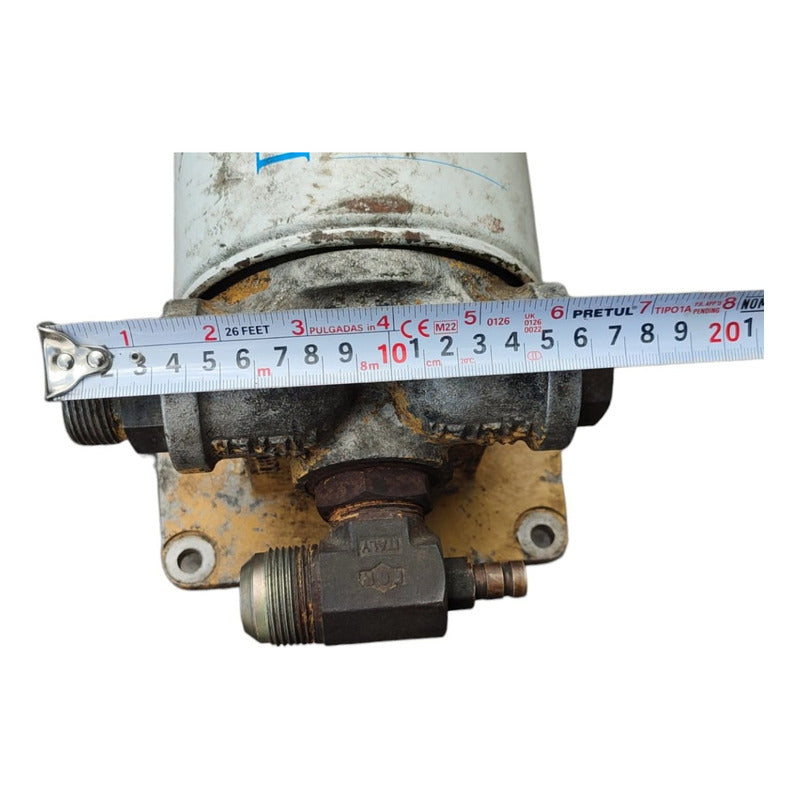 Base Soporte Filtro Diesel Combustible Caterpillar Volvo