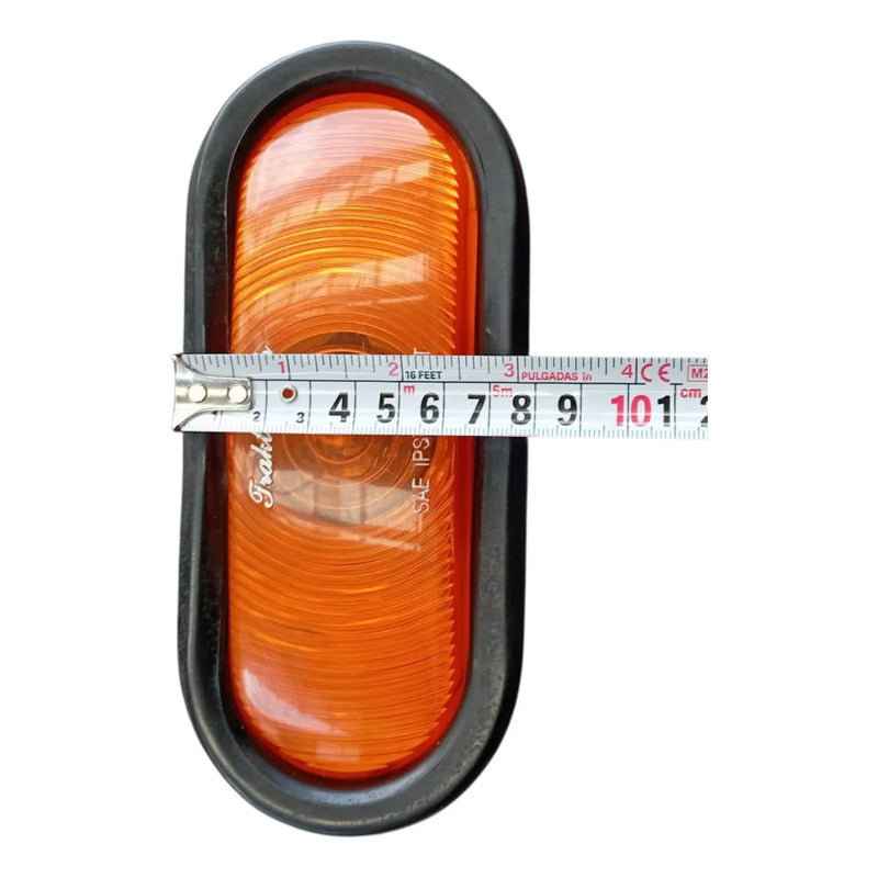 Faro Luz Trasera Lateral Camión Universal Naranja