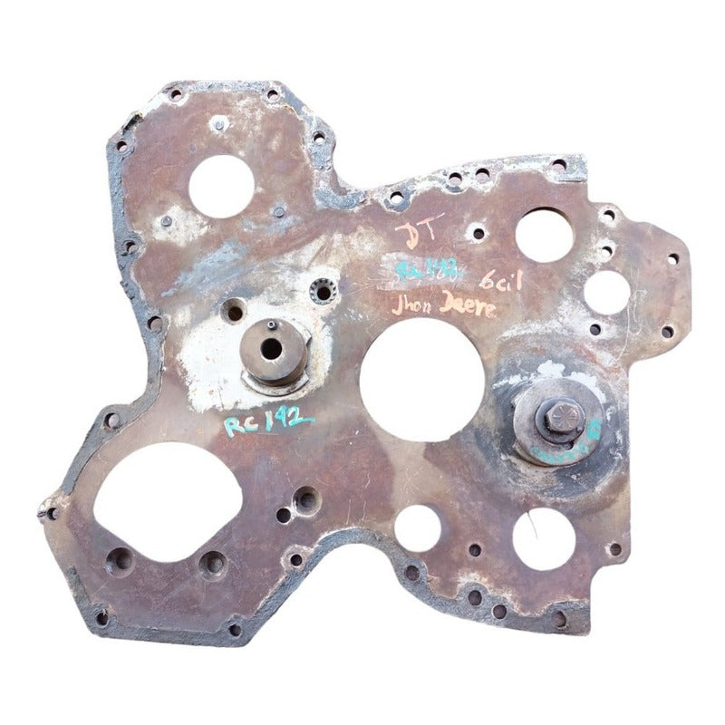 Placa Coraza Delantera Espejo Motor John Deere 4039