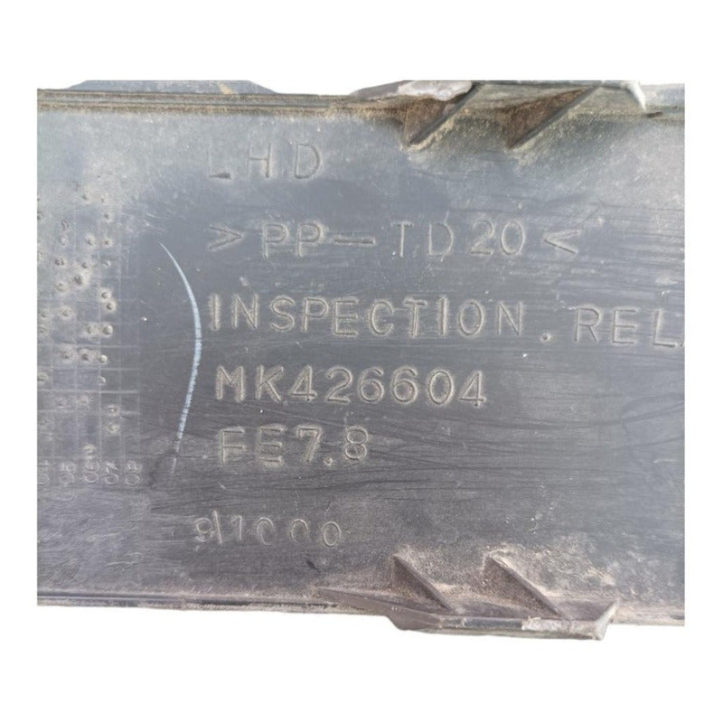 Moldura Cubierta Tablero Inspección Riel Cabina Gris