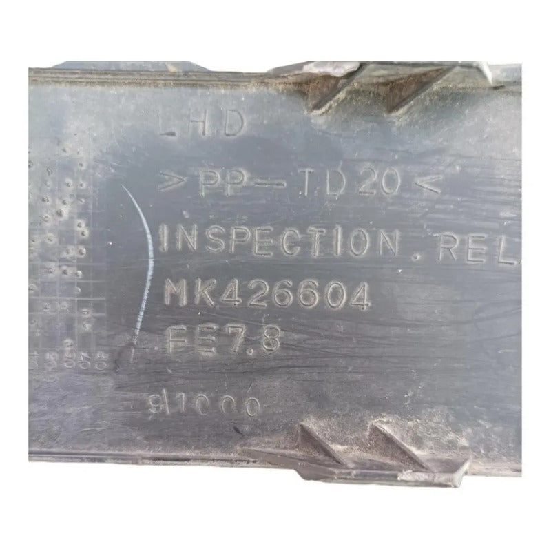 Moldura Cubierta Tablero Inspección Riel Cabina Gris