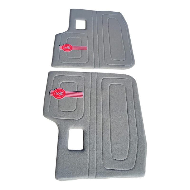 Tapa Panel Puerta Cabina Kenworth T300 T370 T600 Gris Par