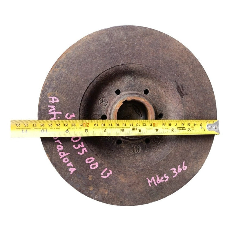 Polea Cigueñal Damper Motor Mercedes Om 366