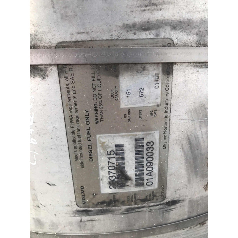 Tanque Diesel Aluminio 572 Litros Volvo Vnl 2a Gen Bracks