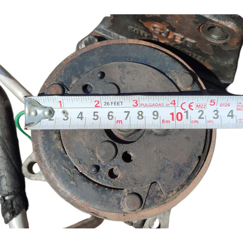 Compresor Aire A/c Motor Cummins Serie C 8.3l Tubos