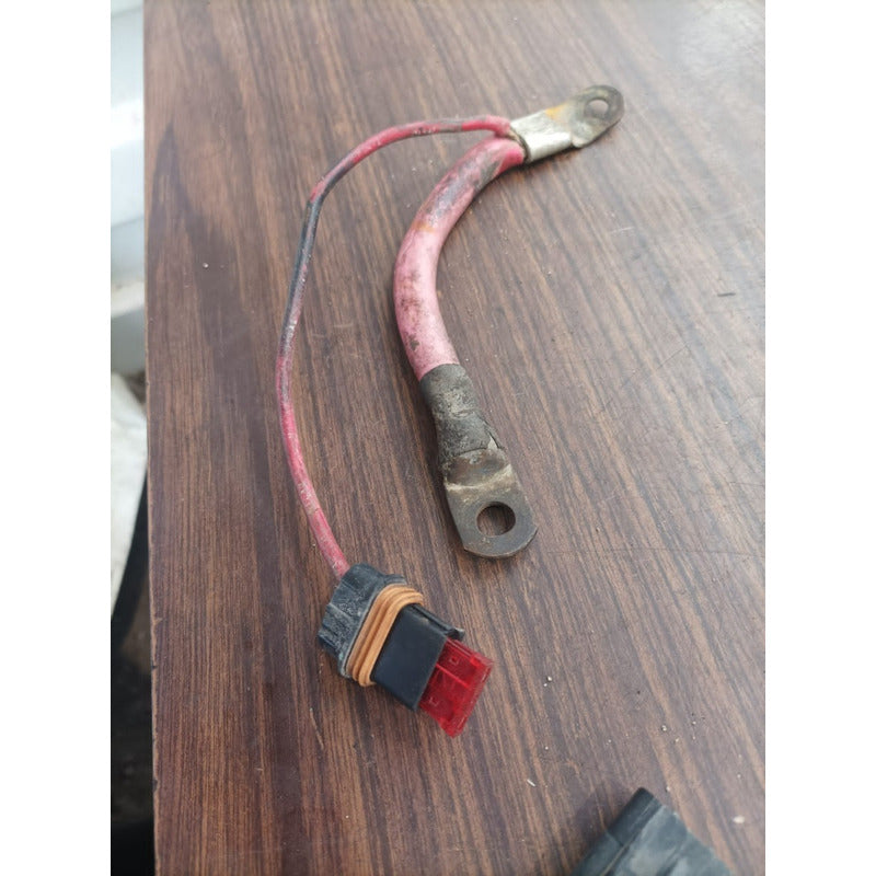Cable Corriente Bateria Camion Porta Fusibles Multi Conector