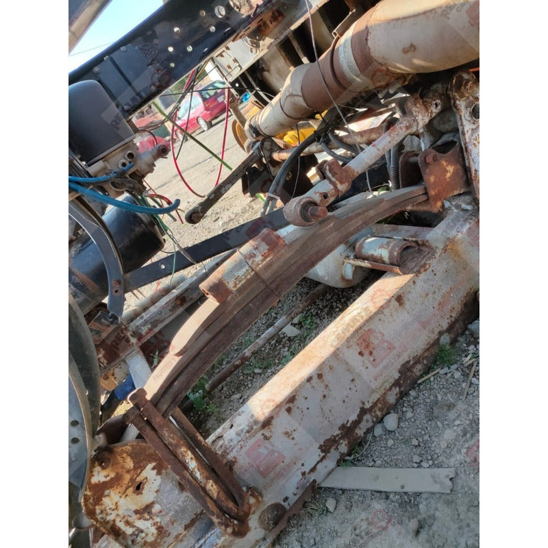 Remolque Caja Seca Peine De Muelles