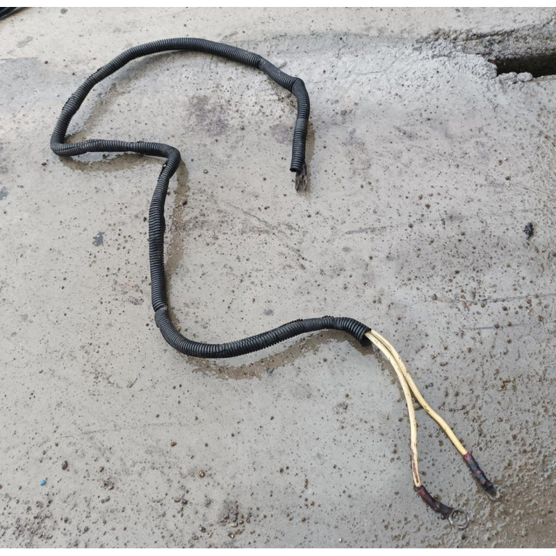 Cable Corriente Tierra Automotriz 1/2 Blanco