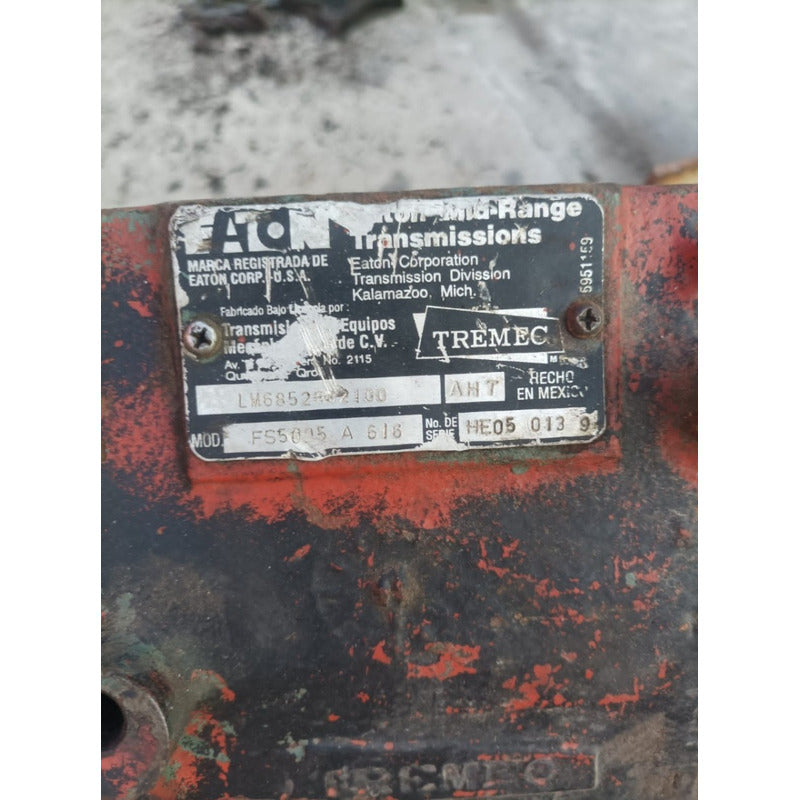 Engrane Piñón Dentado Reversa Transmisión Eaton Fs5005