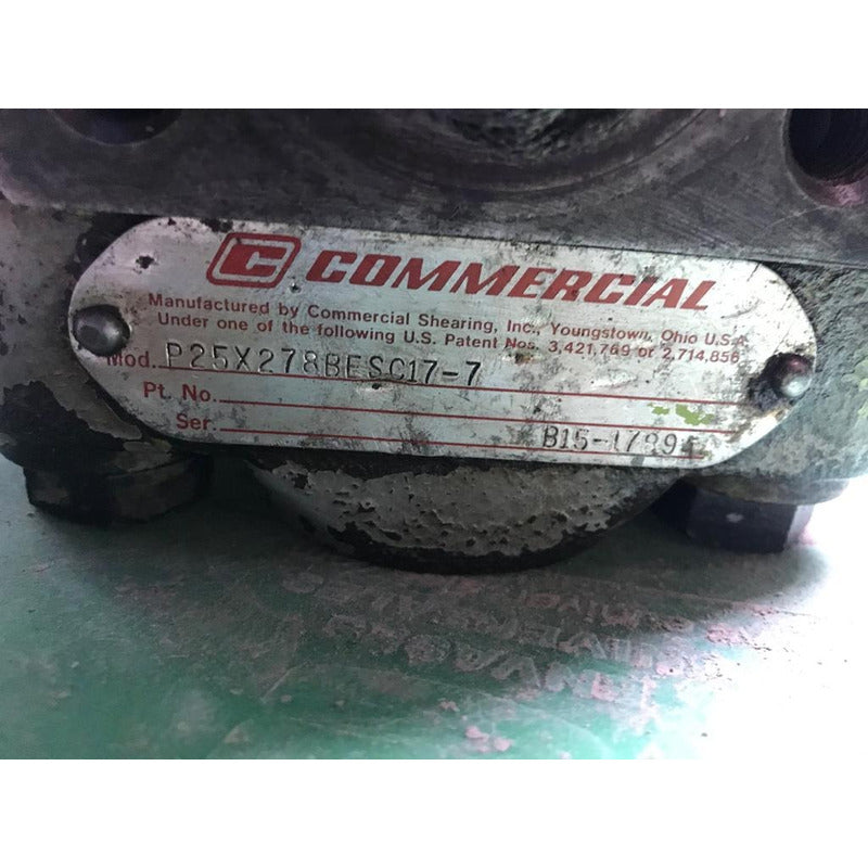 Motor Hidrahulico Commercial P25x278besc17-7