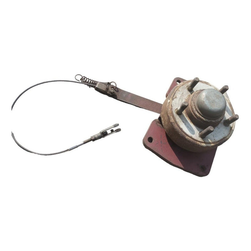 Masa Rueda C/ Freno De Chicote 5 Birlos Barredora Power Boss