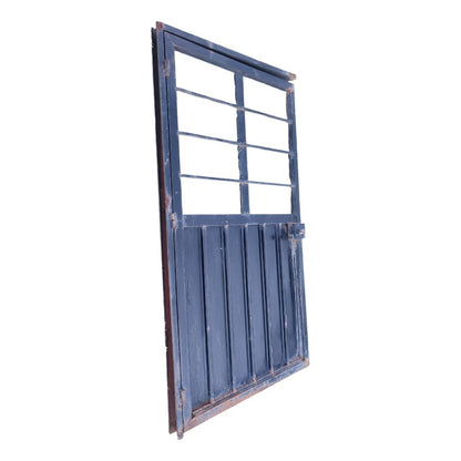 Puerta Fierro Sin Vidrios Negro