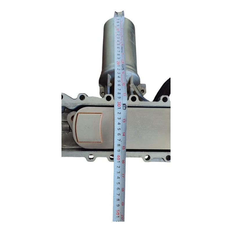 Base Filtro Tapa Enfriador Aceite Isuzu 4jj1 Elf 300 2018-23 Plateado