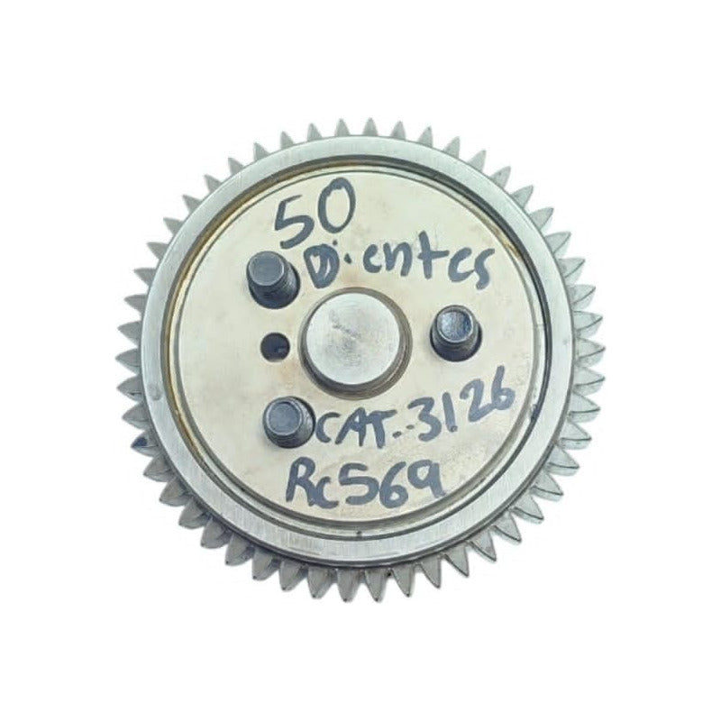 Engrane Loco Distribucion Motor Caterpillar 3126 Freightline Gris Oscuro