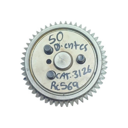 Engrane Loco Distribucion Motor Caterpillar 3126 Freightline Gris Oscuro